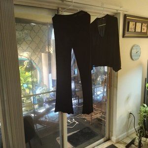 lush size small womens 2pc pant and blouse